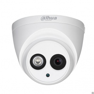Камера видеонаблюдения DAHUA DH-HAC-HDW1220EMP-A-0280B, 1080p, 2.8 мм, белый