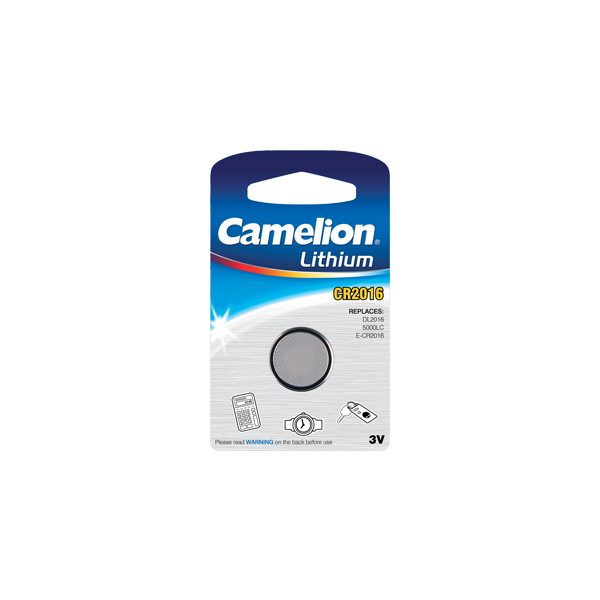 Элемент питания Camelion CR2016 BL5