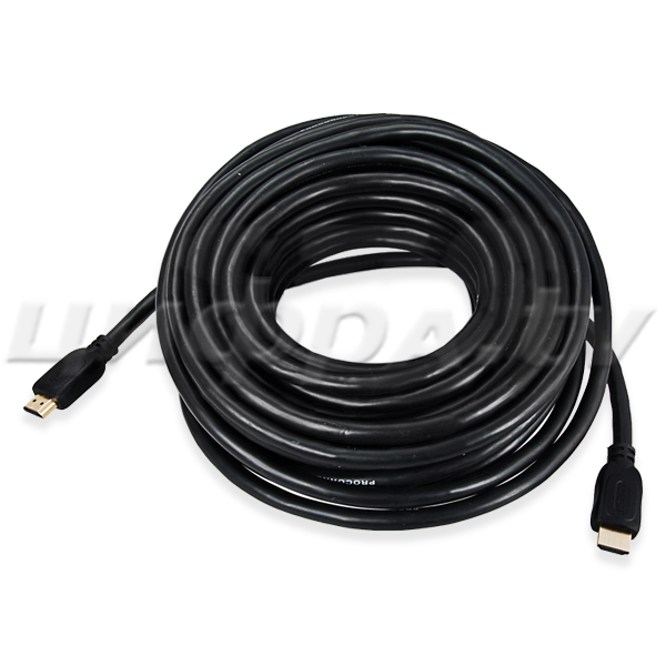 Шнур HDMI-HDMI 15 м с фильтрами, gold PROCONNECT