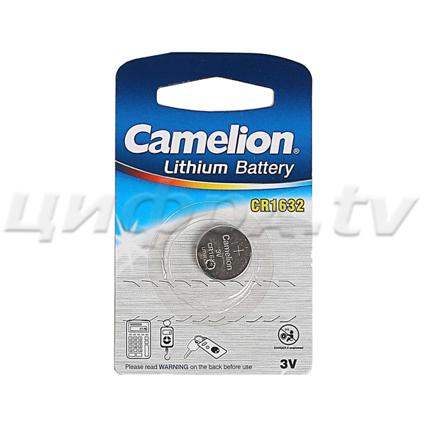 Элемент питания Camelion CR1632 BL1