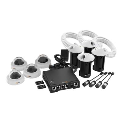 Комплект видеонаблюдения AXIS F34 Surveillance System (0779-002) 4 камеры