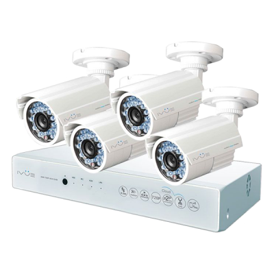 Комплект видеонаблюдения IVUE 1080P-AHC-B4 4 камеры