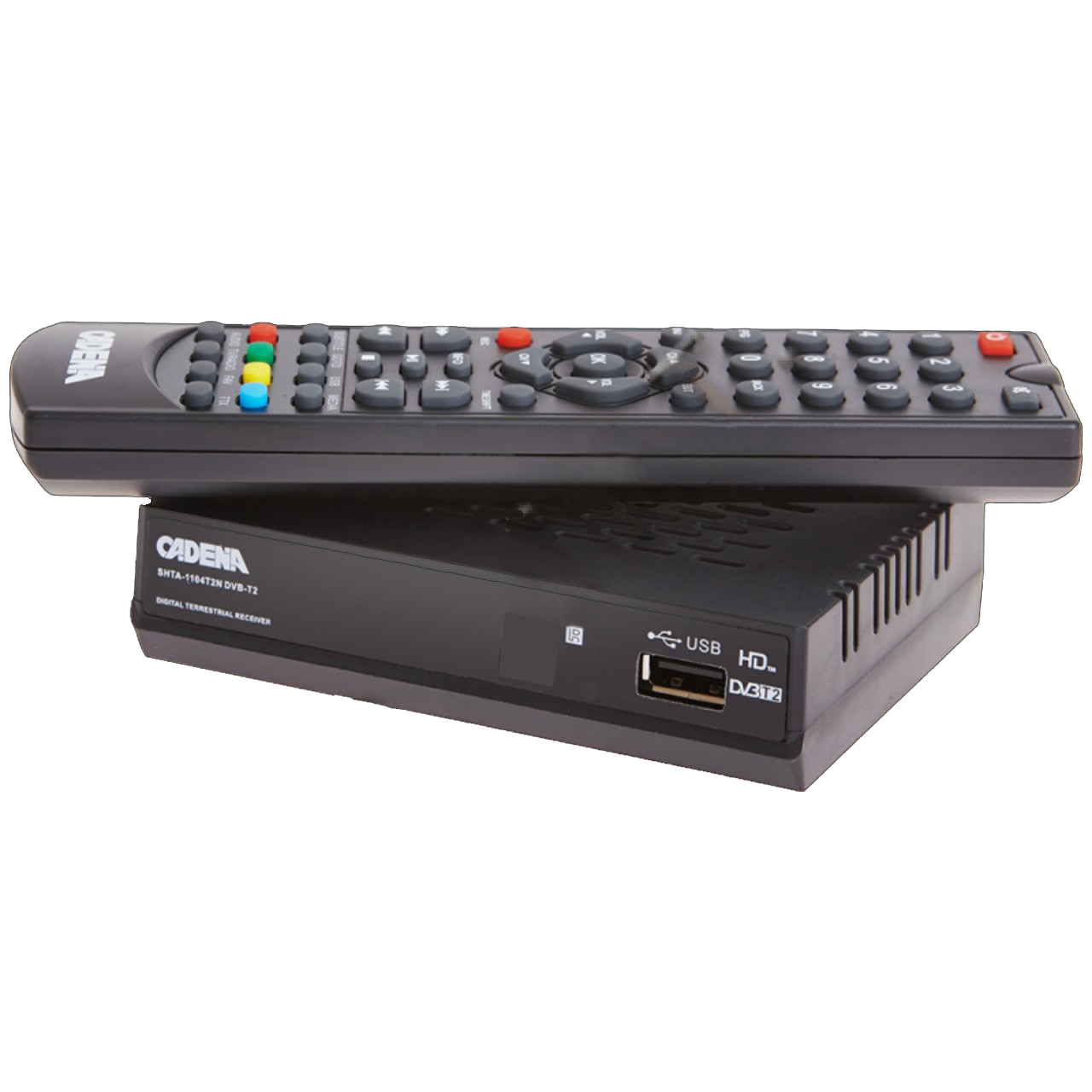 Приемник (ресивер) цифровой эфирный (приставка) CADENA 1104T2N DVB-T2