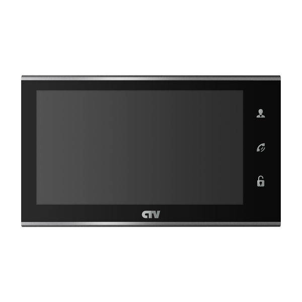 Видеодомофон AHD CTV-M4705АHD (черный/белый, 7 дюймов, SD, 1024*600)