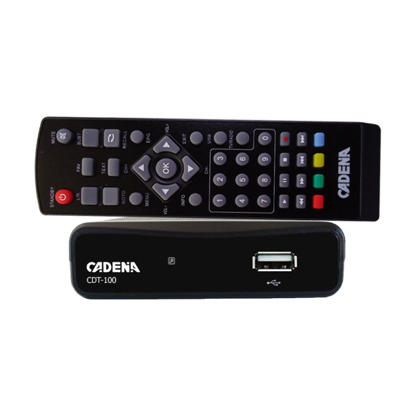 Приемник эфирный CDT-100 DVB-T2, CADENA