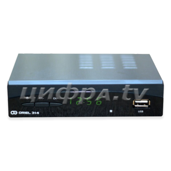 Приемник (ресивер) цифровой эфирный (приставка) DVB-T2 ORIEL 314