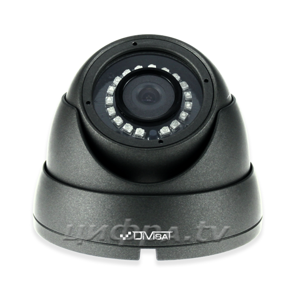 DVC-D29 3.6 (1Mpix; ИК до 30м) антивандальная купольная камера системы видеонаблюдения DiviSat
