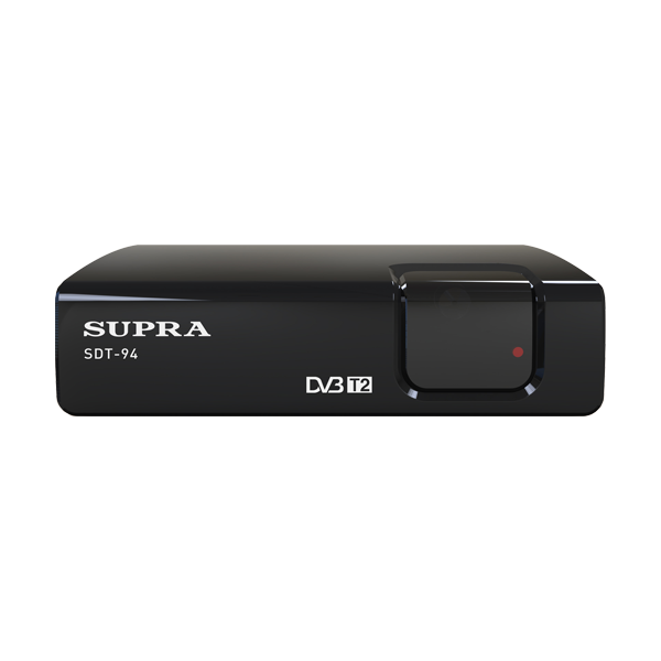 Приемник (ресивер) цифровой эфирный (приставка) DVB-T2 SUPRA SDT-94