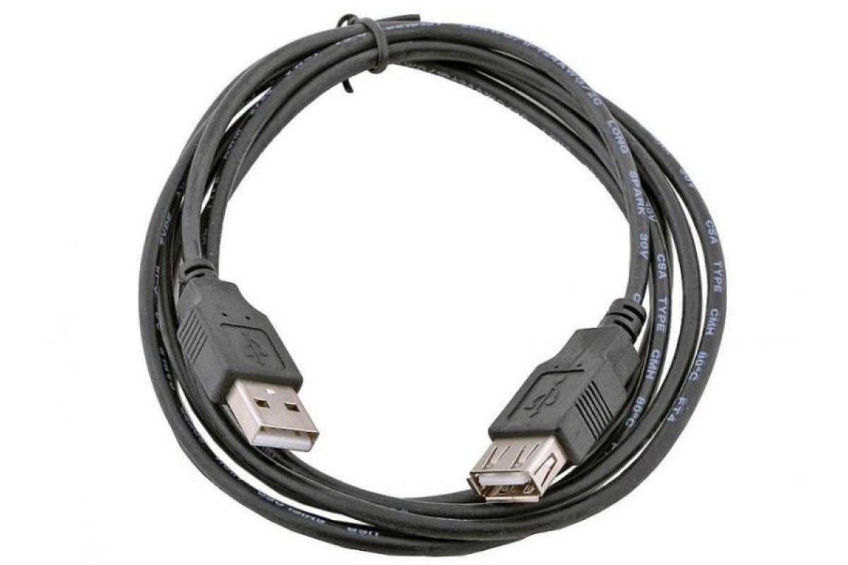 Шнур  USB -2.0-AM/AF- 1.5 м