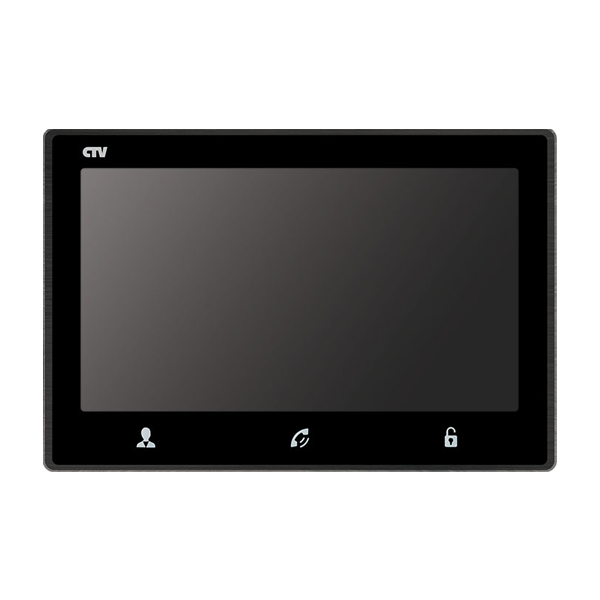 Видеодомофон AHD CTV-M4703AHD (черный/белый, 7 дюймов, SD, 1024*600)