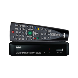 Приемник (ресивер) цифровой эфирный (приставка) DVB-T2 BBK SMP018HDT2