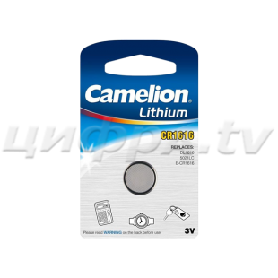 Элемент питания Camelion CR1616 BL1