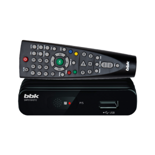 Приемник (ресивер) цифровой эфирный (приставка) DVB-T2 BBK SMP016HDT2