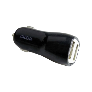 Автопереходник CADENA SL03 2*USB (2,1А) 