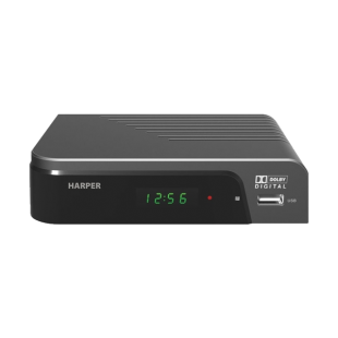 Приемник (ресивер) цифровой эфирный (приставка) DVB-T2 HARPER HDT2-1510