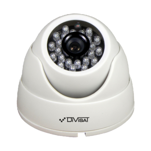 Видеокамера антивандальная купольная Divisat DVC-D292 2.8 v. 3.0 (2Mpix; ИК до 20м)