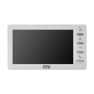 Видеодомофон аналоговый CTV-M1701MD (белый, 7 дюймов, 1024*600, SD) 