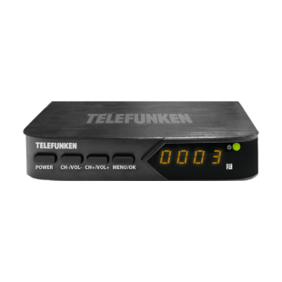 Приемник (ресивер) цифровой эфирный (приставка) DVB-T2 TELEFUNKEN TF-DVBT210