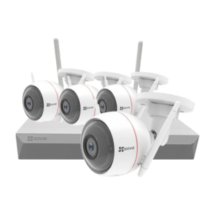 Комплект видеонаблюдения EZVIZ ezWireLessKit 4CH 4 камеры