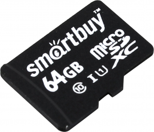 Флеш карта MicroSD 64Gb Smartbay Class10 (без адаптера)