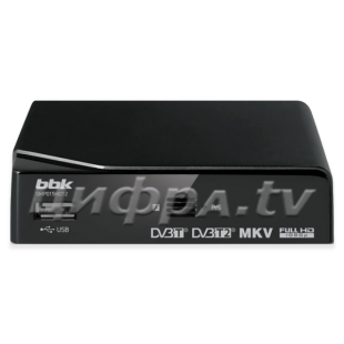 Приемник (ресивер) цифровой эфирный (приставка) BBK SMP015HDT2 dvb-t2